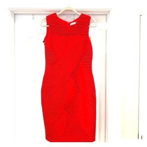 Calvin Klein Red Dress US size 6